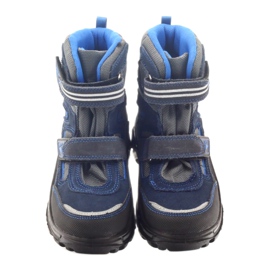 Botas de membrana Bartek 44673 azul cinza azul marinho 2