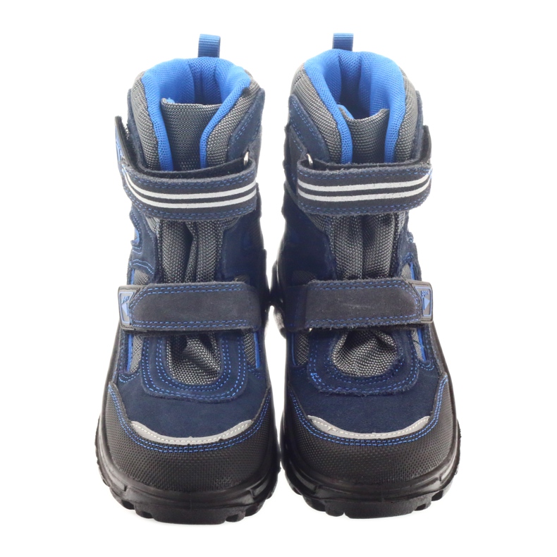 Botas de membrana Bartek 44673 azul cinza azul marinho 2