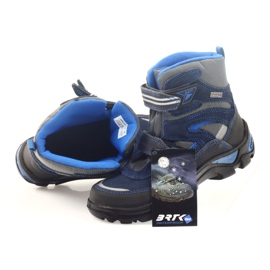 Botas de membrana Bartek 47673 azul cinza azul marinho 6