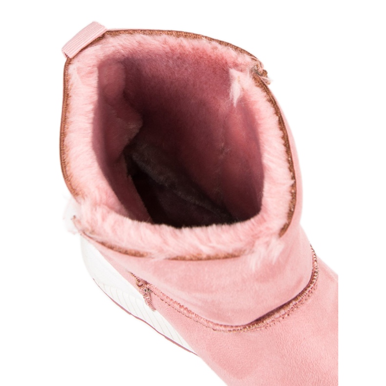 Botas de neve rosa 1 Botas de neve rosa 1