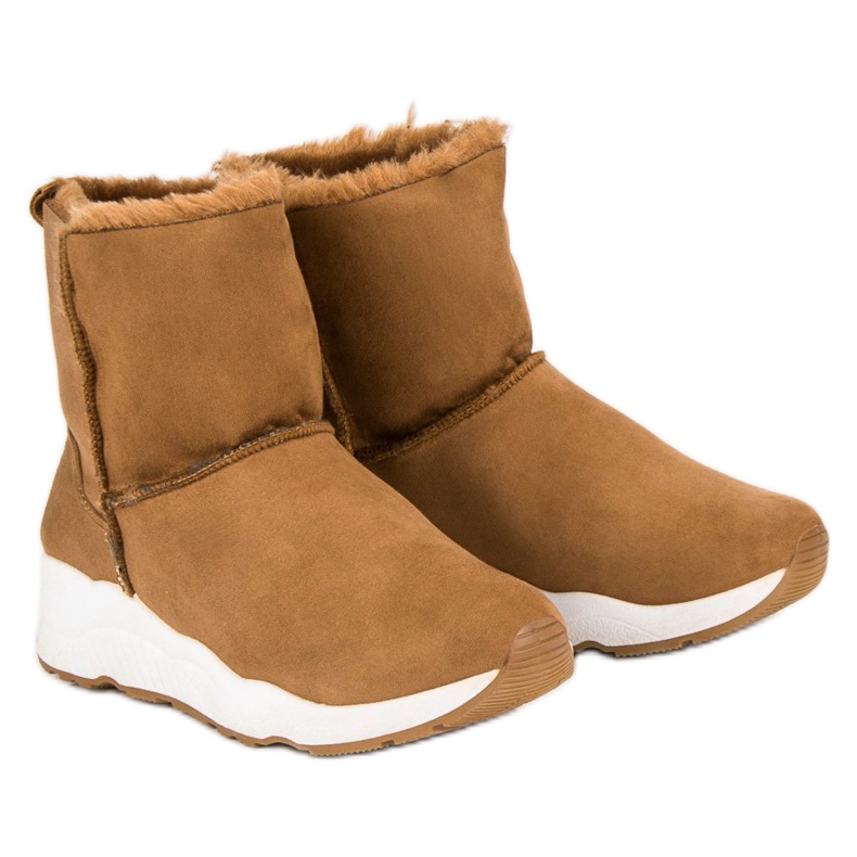 Botas de camelo para neve castanho 1