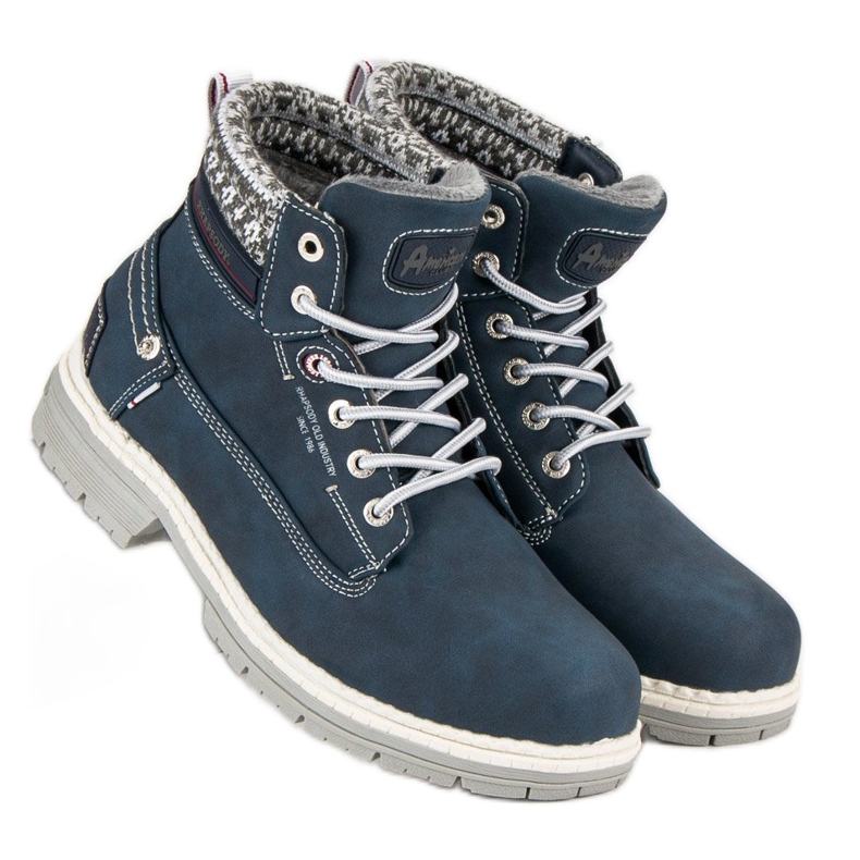 American Club Caçadores Americanos Femininos azul 1