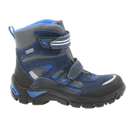 Botas de membrana Bartek 44673 azul cinza azul marinho 6