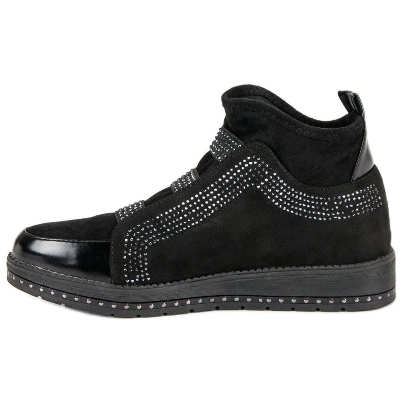 Tênis Slip-on preto 1