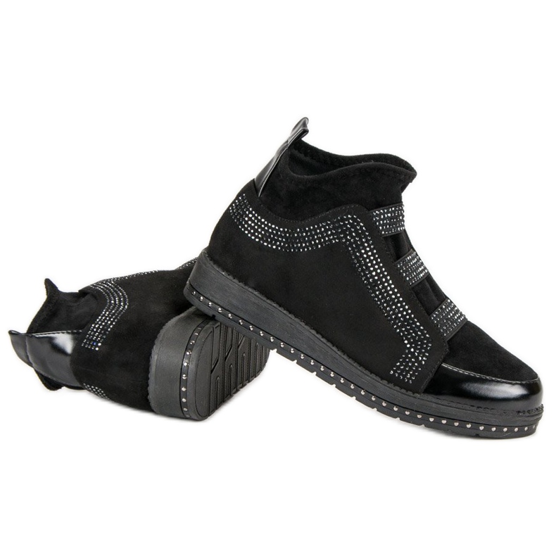 Tênis Slip-on preto 2