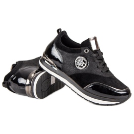 Aclys Calçados Esportivos Amarrados preto 1