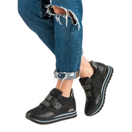 Aclys Botas. Tênis preto 2