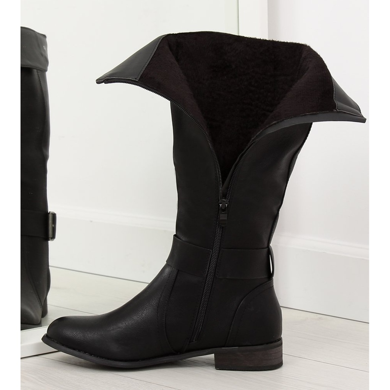 Botas femininas pretas 439-PG pretas preto 2