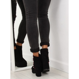 Botas plataforma pretas YQ208 pretas preto 1