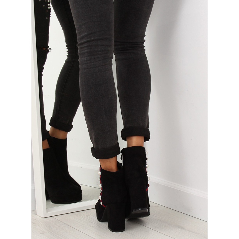 Botas plataforma pretas YQ208 pretas preto 1