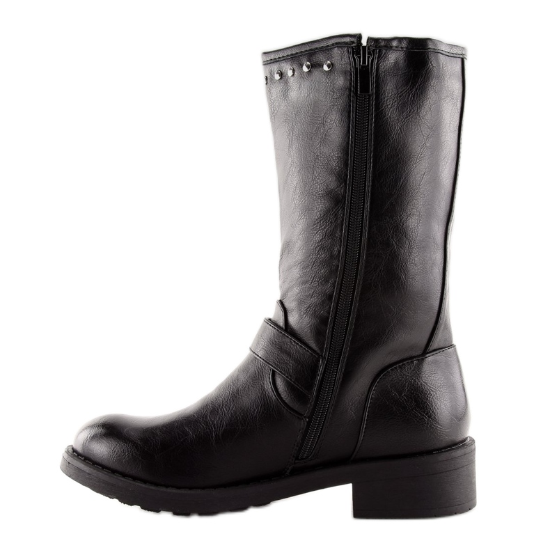 Botas pretas para mulheres 7317-PG pretas preto 1