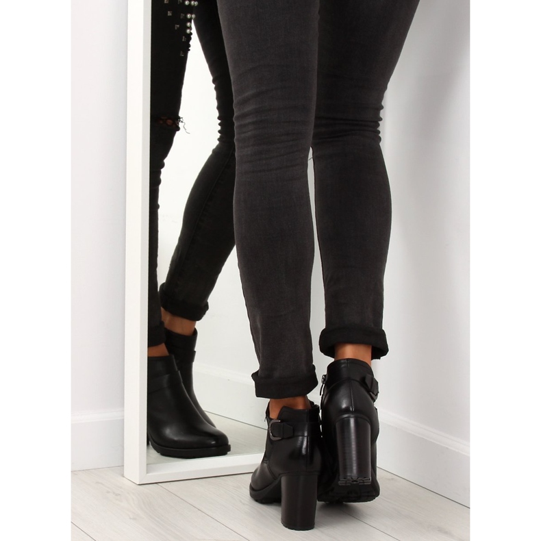 Botas pretas de salto alto 3439 pretas preto 1