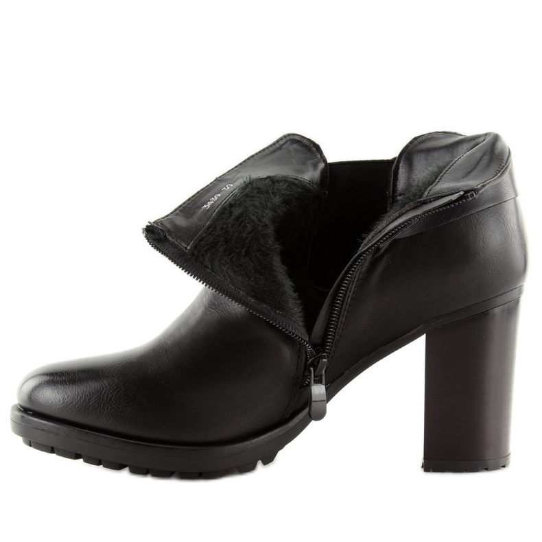 Botas pretas de salto alto 3439 pretas preto 2