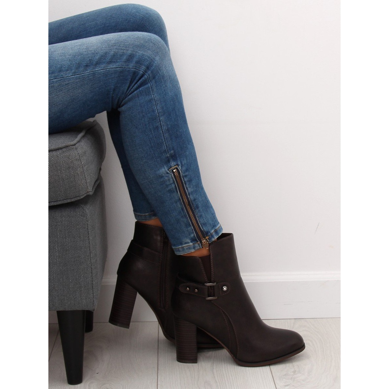 Salto alto castanho 3974 castanho 1