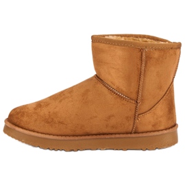 Kylie Botas de neve escorregadias marrom 1