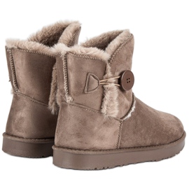 Kylie Suede Mukluki marrom 2