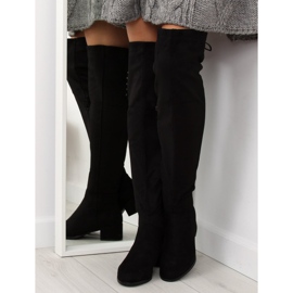 Botas pretas de salto alto BH129-HB preto 2