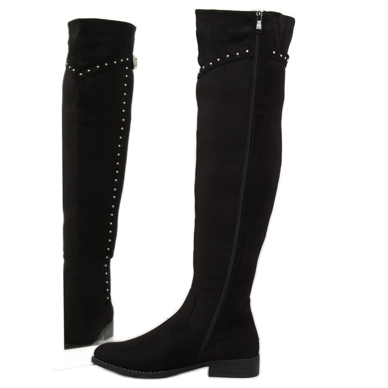 Botas pretas, BH136-HB pretas preto 2