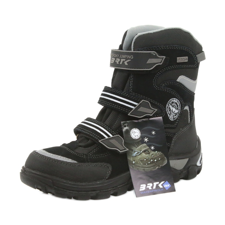 Botas de membrana Bartek 47672 preto cinza 5