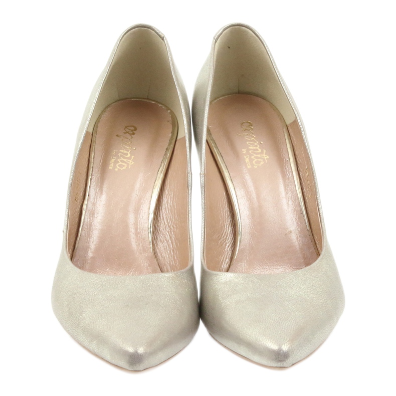 Bombas Metálicas Espinto no Złote 456/72 Heel dourado 3