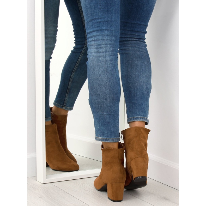 Camel 3126 Botas de salto alto Camel castanho multicolorido 1