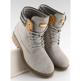 Botas femininas cinza claro GD-ZN27 Lightgrey 2 Botas femininas cinza claro GD-ZN27 Lightgrey 2