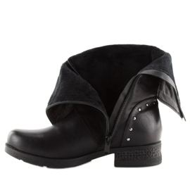 Botas militares pretas GD-ZN78 Preto 2