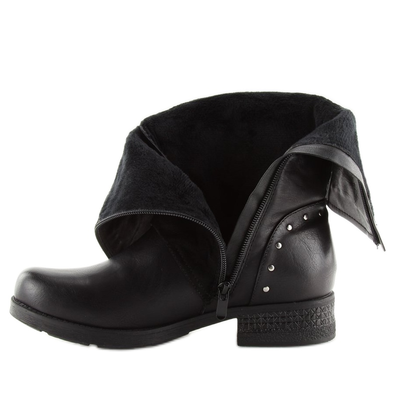 Botas militares pretas GD-ZN78 Preto 2