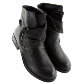 Botas pretas para mulheres JA3153 pretas preto 2