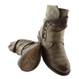 Botas cáqui femininas JA3153 cáqui 1 Botas cáqui femininas JA3153 cáqui 1