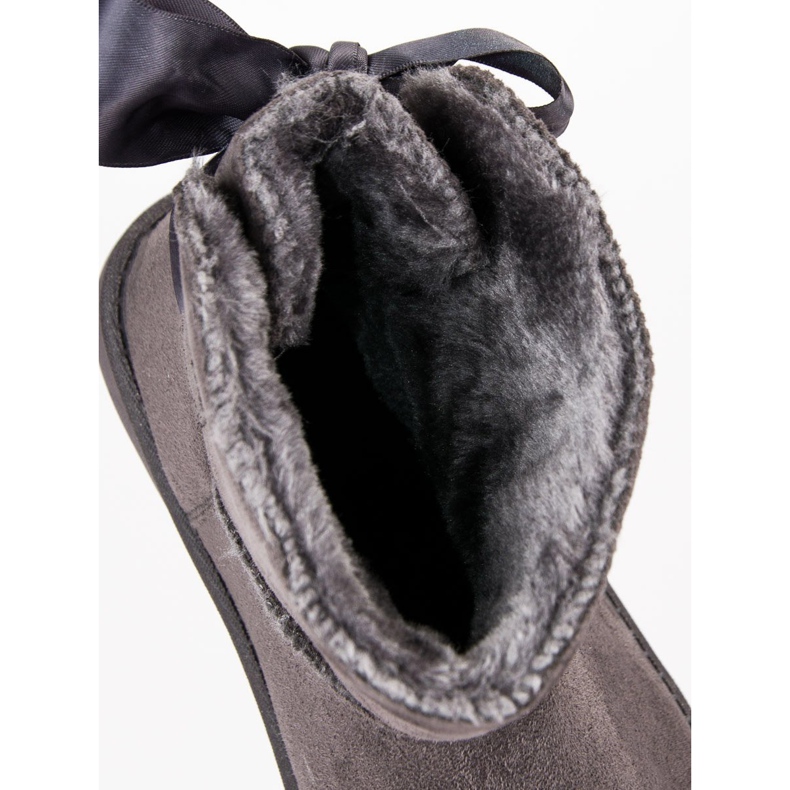 Botas de neve Mukluki cinza 1