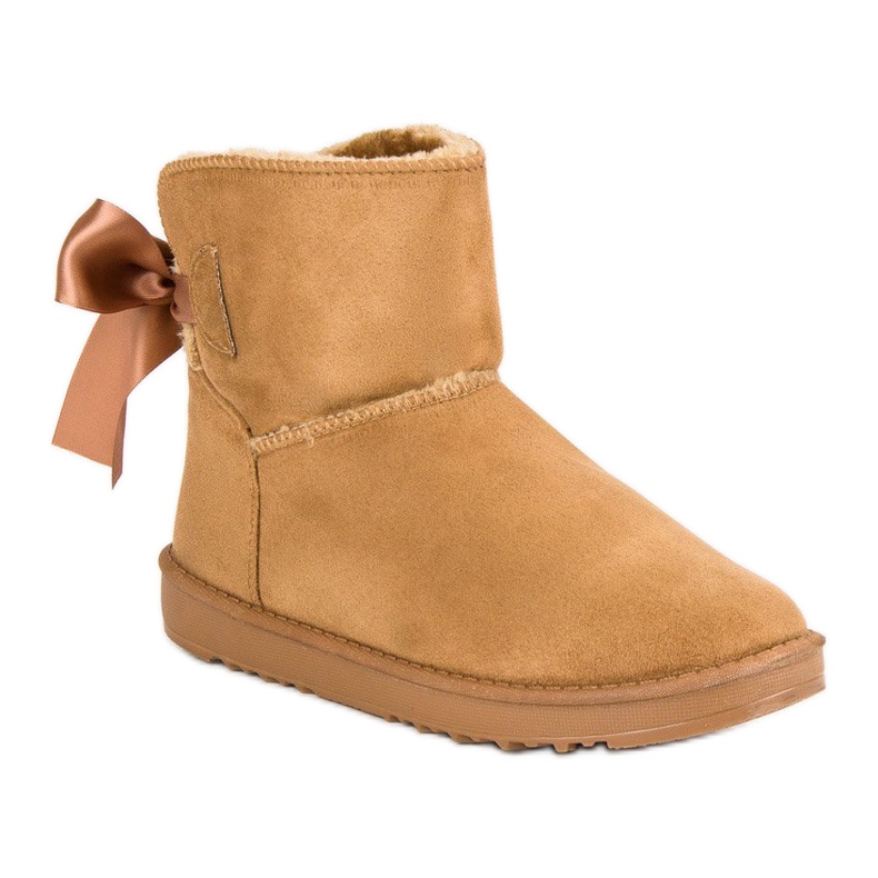 Botas de neve da Mukluki marrom 1