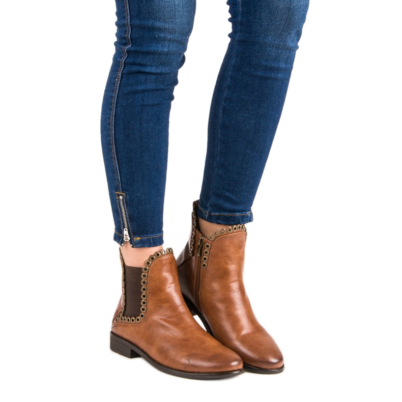 Filippo Botas Chelsea casuais marrom 1