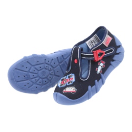 Sapatos infantis Befado 110P305 chinelos azul vermelho azul marinho 4