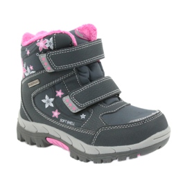 American Club Botas americanas botas de inverno com membrana 3121 cinza rosa 1