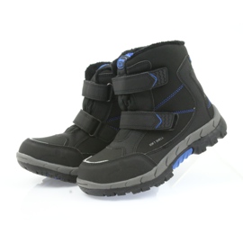 American Club Botas americanas botas de inverno com membrana 3123 preto azul 4 American Club Botas americanas botas de inverno com membrana 3123 preto azul 4