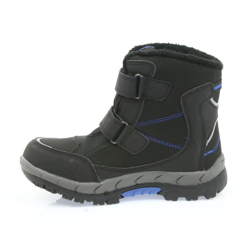 American Club Botas americanas botas de inverno com membrana 3123 preto azul 2