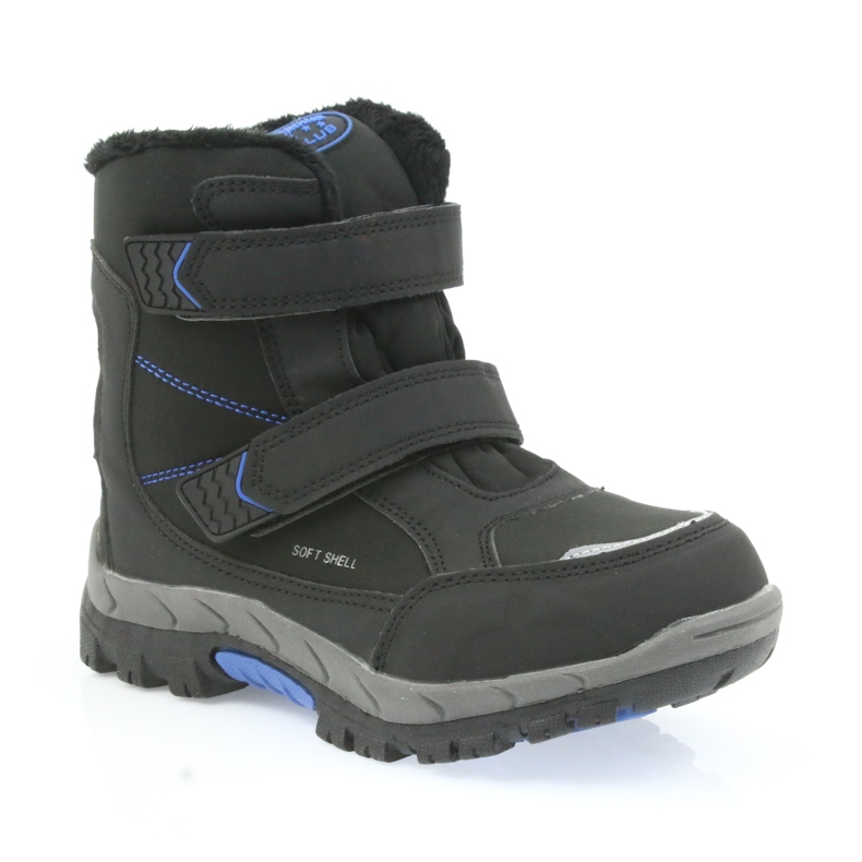 American Club Botas americanas botas de inverno com membrana 3123 preto azul 1