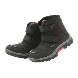 American Club Botas americanas botas de inverno com membrana 3123 preto vermelho 5