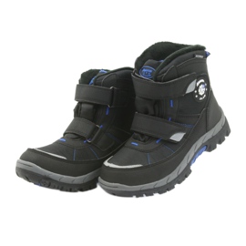 American Club Botas americanas botas de inverno com membrana de 1122 preto azul 5