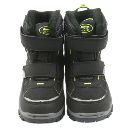 American Club Botas americanas botas de inverno com membrana de 1122 preto verde 3