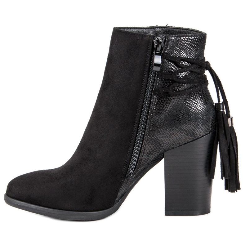 Botas Boho Pretas preto 1