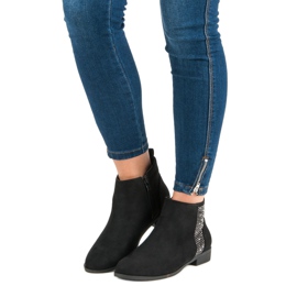 Sergio Todzi Botas Rasteiras Elegantes preto 1