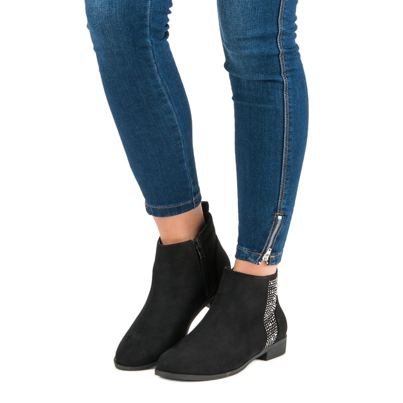 Sergio Todzi Botas Rasteiras Elegantes preto 1