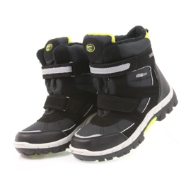 American Club Botas com membrana americana 1813 preta preto verde 4