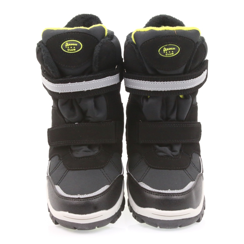 American Club Botas com membrana americana 1813 preta preto verde 3 American Club Botas com membrana americana 1813 preta preto verde 3