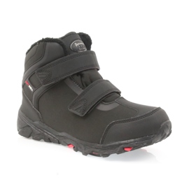 American Club Botinhas americanas botas de inverno com membrana preto 1
