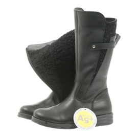 Ren But black long boots 4371 preto azul marinho 5