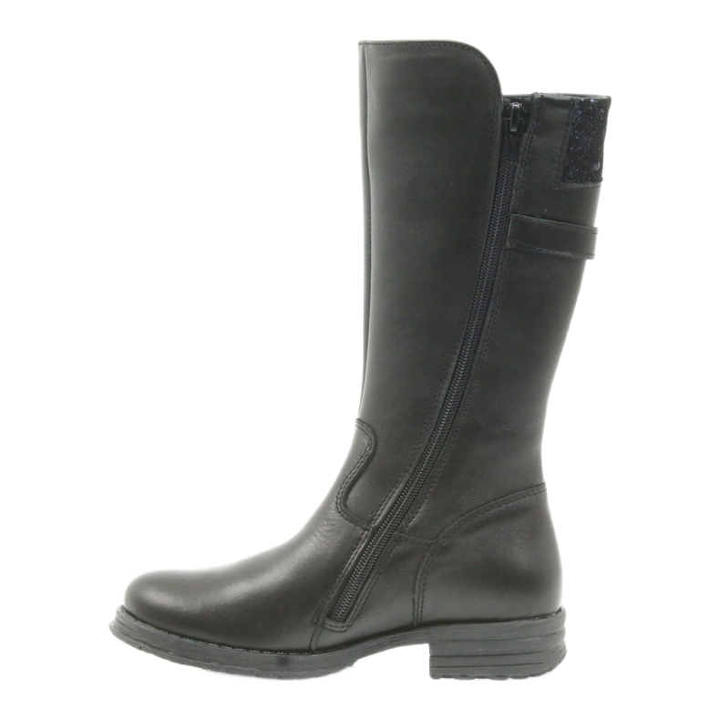 Ren But black long boots 4371 preto azul marinho 2