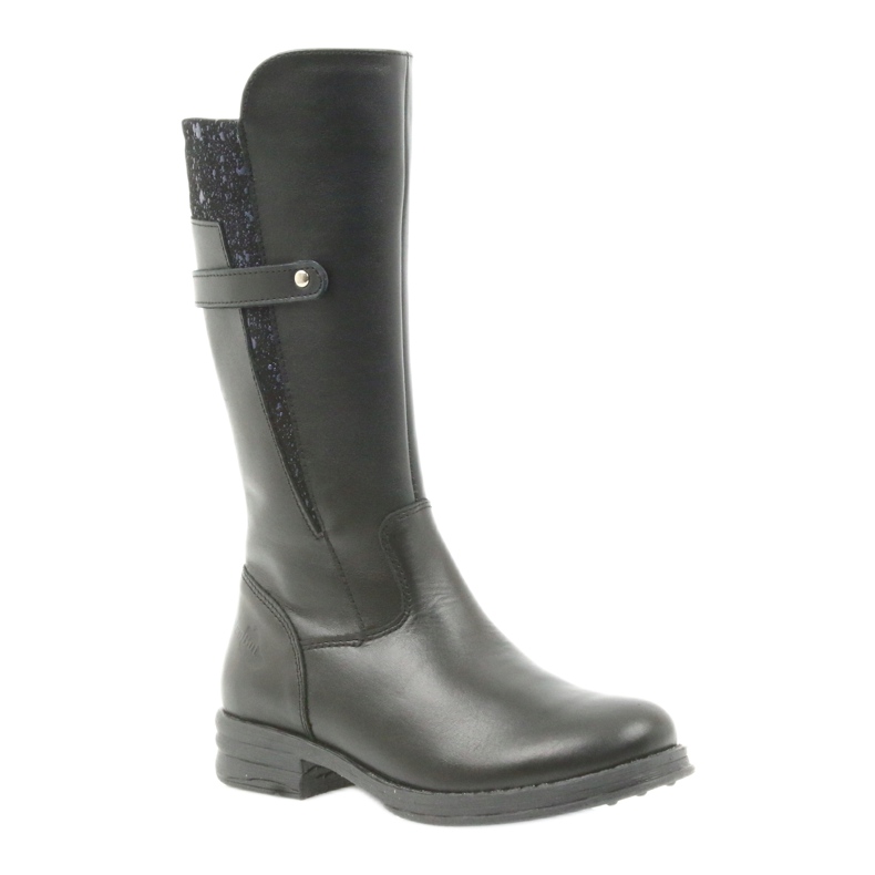Ren But black long boots 4371 preto azul marinho 1
